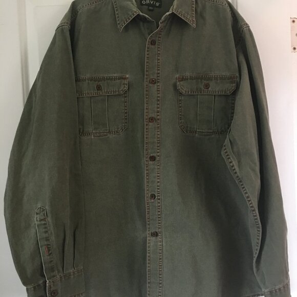 Men's Orvis Heavy Duty Shirt Jacket - Picture 2 of 10